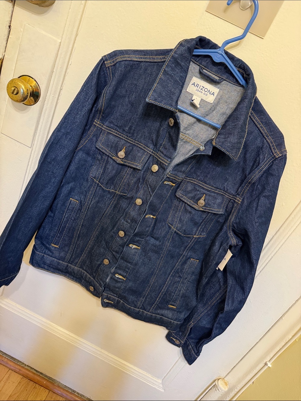Women’s  Dark Blue Denim Jacket large